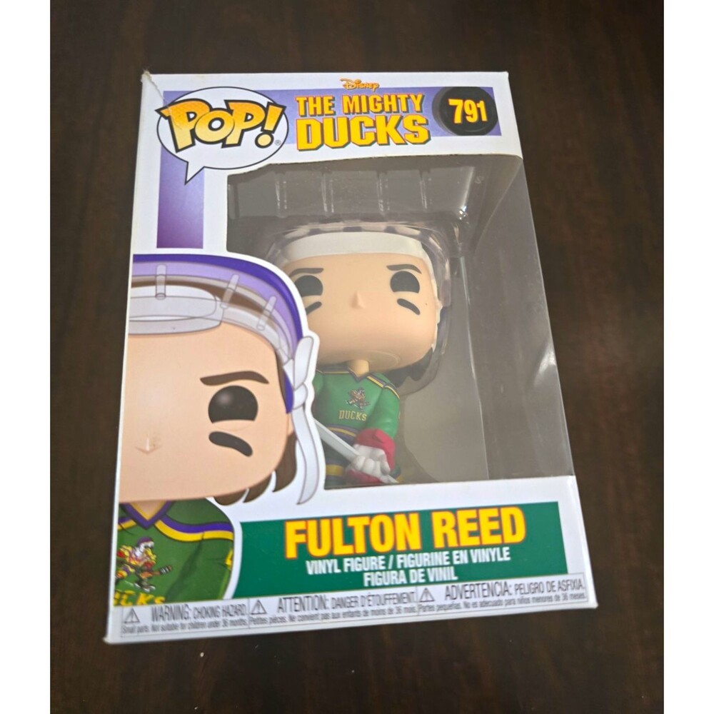 Funko Pop! Vinyl Disney The Mighty Ducks Fulton Reed Figure #791 (2021)